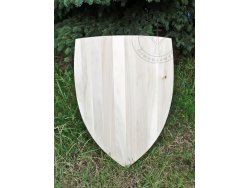 SD-09 Triangular shield "Manesse"14th cent. - wooden planks