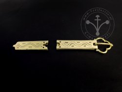 St-04 Buckle and strapend set for 14th cent.