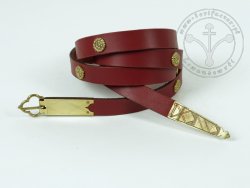 000BS25 Medieval belt with mounts