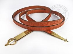 15.28.S Medieval  belt "From France" - thin