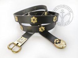 046N Medieval belt for 14th - 15th century