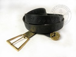 403C Medieval stamped belt for 13-14th cent.