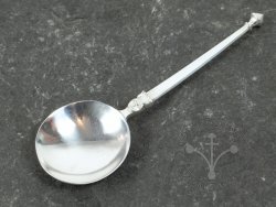 ACA-07 Spoon "with King" - silver plated