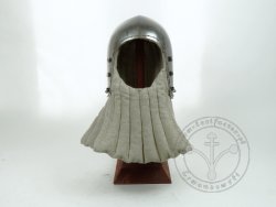 AH-12BS.31 Bascinet -14th-15th cent. with lining - 58-59 cm - ON STOCK