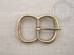 B-044 Solid double loop buckle for belts or armour