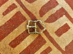 B-054 Small double buckle for garters or shoes