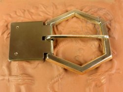 B-108P Big buckle for knightly or military girdle - with buckle plate