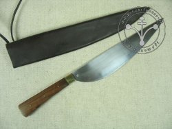 KS-021 Big medieval knife with wooden handle