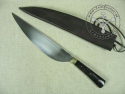 KS-022 Big medieval knife with horn handle