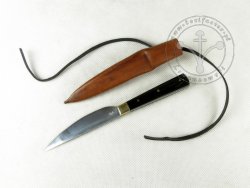KS-054 Medieval knife with horn handle