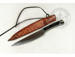KS-060 Medieval knife with horn handle