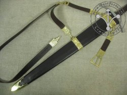 SC-04 Sword belt & Scabbard for 14-15th cent.