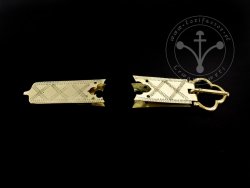 St-09 Buckle and strapend set for 14th cent.
